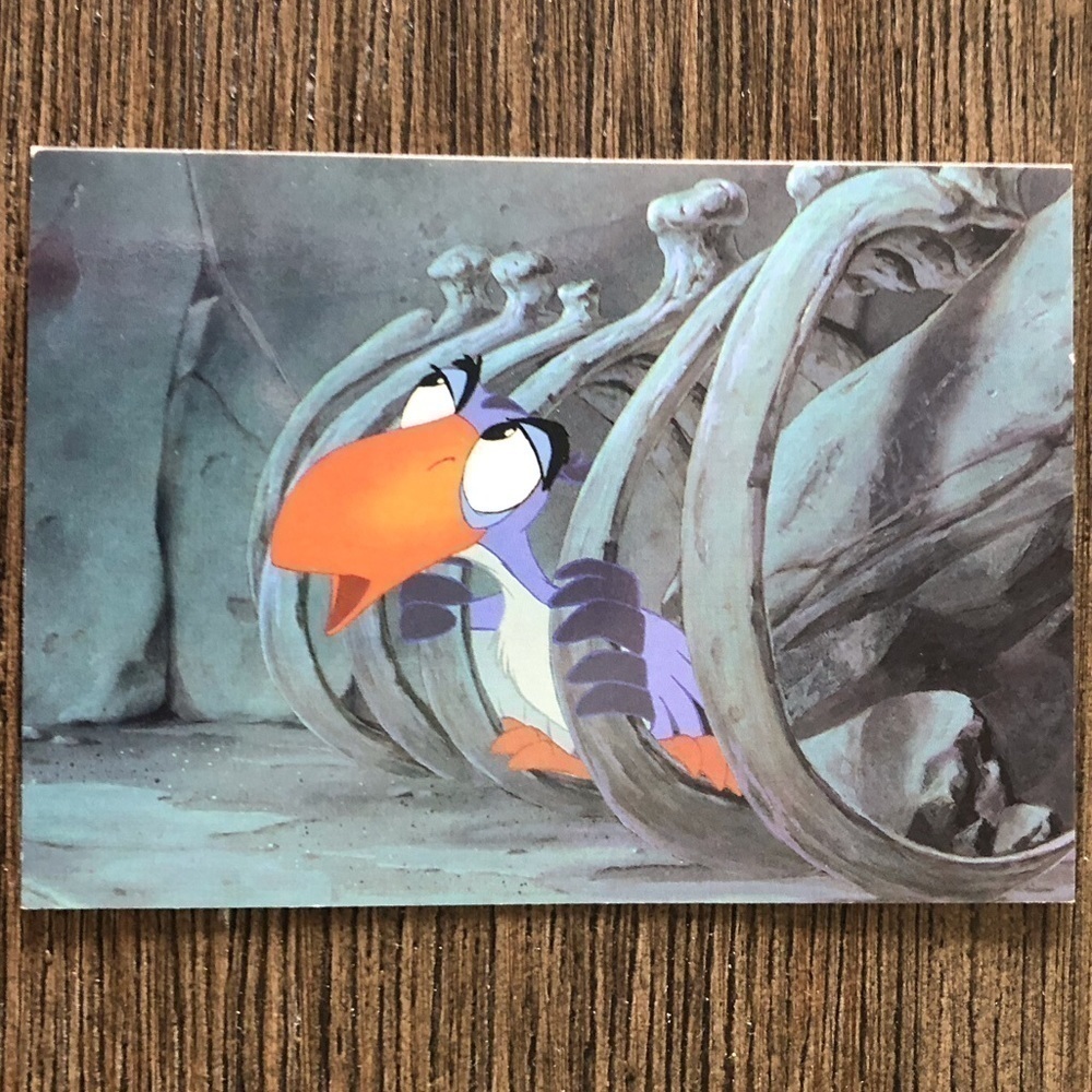 Disney The Lion King 1995 trading card: Forced to Hunt for Food #54